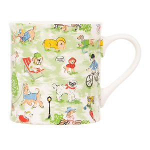 Mug: 1 x 275ml Cath Kidston Park Dogs Mollie Mug, Ceramic
