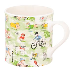 Mug: 1 x 275ml Cath Kidston Park Dogs Mollie Mug, Ceramic