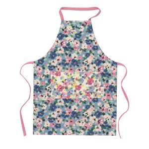 Apron: Cath Kidston Painted Pansies Easy Adjust Apron, 100% Cotton