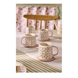 Mug: 1 x Cath Kidston Painted Table Mini Mug, Ceramic
