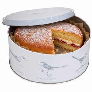Cake Tin Set: 2 x Mary Berry Garden Birds Cake Tins, Round