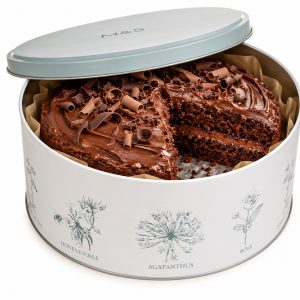 Cake Tin Set: 2 x Mary Berry Garden Flowers Cake Tins, Round
