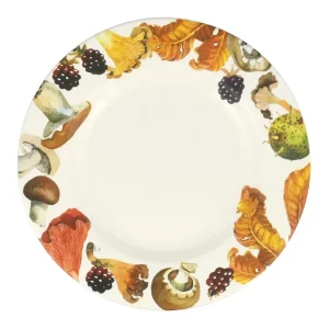 Breakfast/Salad Plate: 1 x 22cm Emma Bridgewater Foraging 8 1/2 Inch Plate, Ceramic