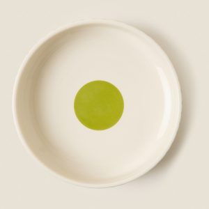 Pasta Bowl: Orla Kiely Sycamore Stripe Pasta Bowl Black