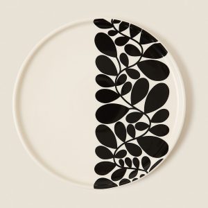 Side Plate: Orla Kiely Sycamore Stripe Side Plate Black