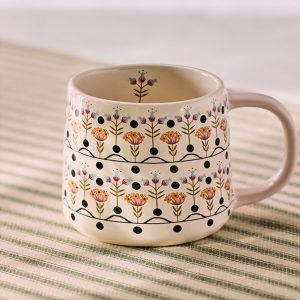 Mug: 1 x Cath Kidston Painted Table Mini Mug, Ceramic