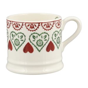 Mug: 1 x 175ml Emma Bridgewater Christmas Sampler Small Mug, Ceramic
