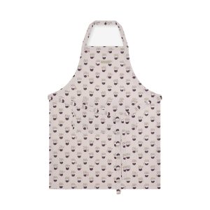 Apron: 90cm x 72cm Sophie Allport Christmas Puddings Adult Apron, Cotton
