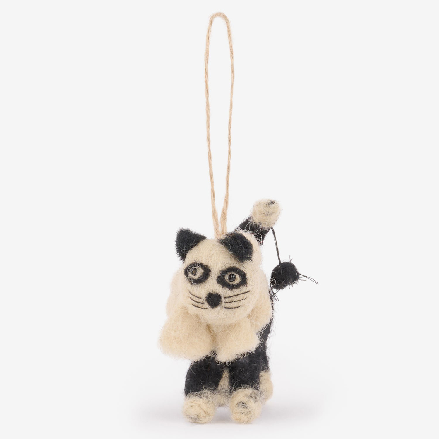 Hanging Decoration: 5cm Sophie Allport Casper Cat Halloween Bauble, Felt