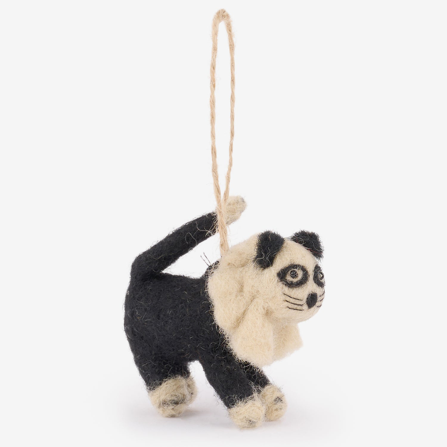 Hanging Decoration: 5cm Sophie Allport Casper Cat Halloween Bauble, Felt