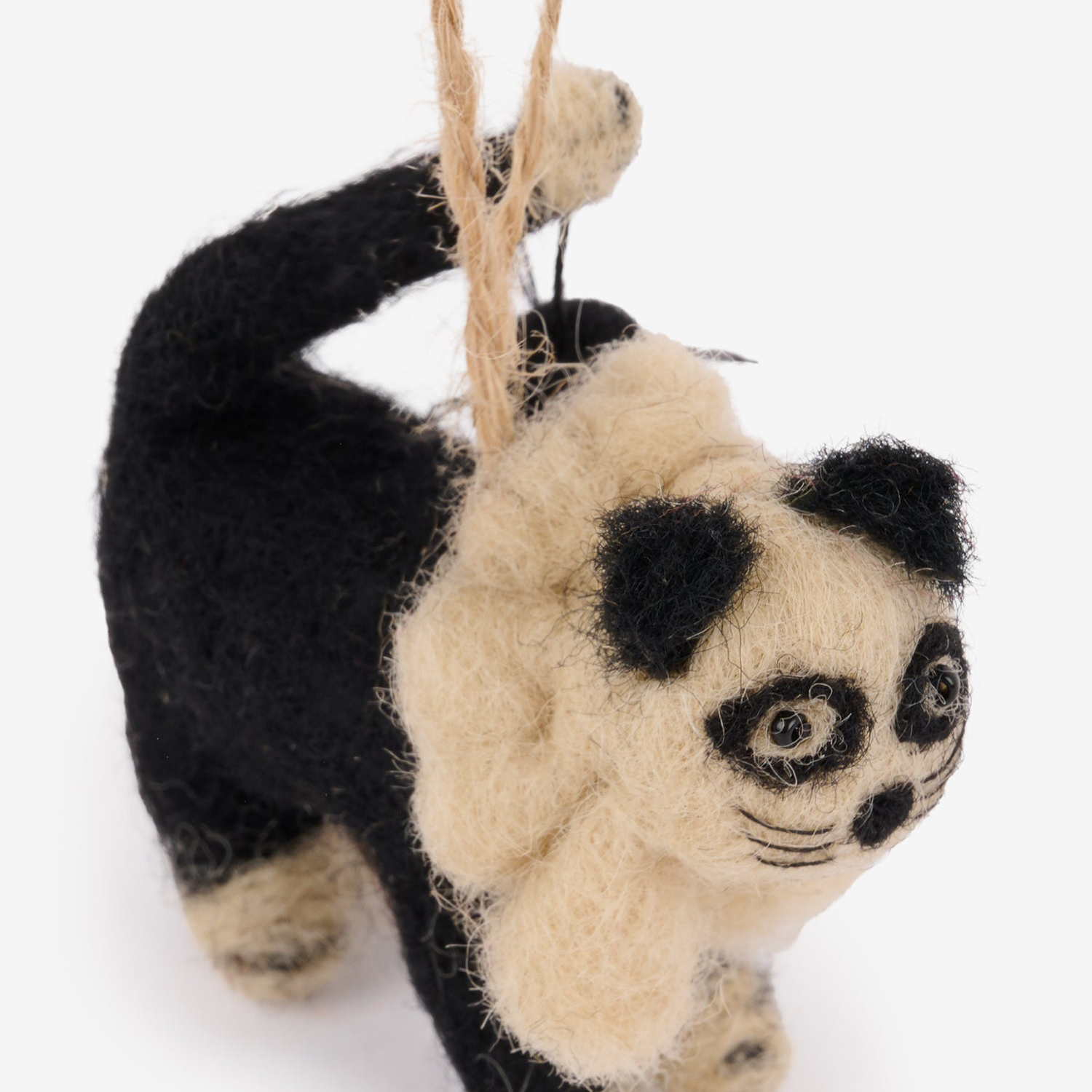 Hanging Decoration: 5cm Sophie Allport Casper Cat Halloween Bauble, Felt
