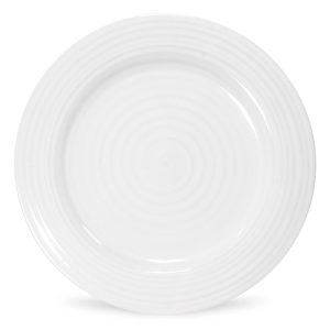 Dinner Plate Set: 4 x 28cm Sophie Conran White Dinner Plates, Porcelain