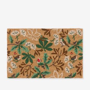 Doormat: 60cm x 40cm Sophie Allport Orchard Birds, Coir