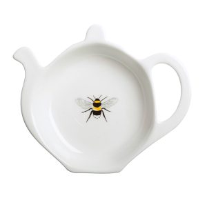 Tea Bag Tidy: 10cm Sophie Allport Bees, Fine Bone China