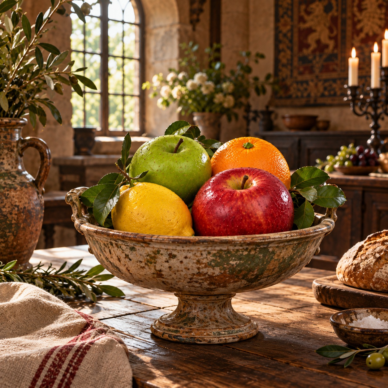 Food Decoration: 4 Assorted Fruit Decorations