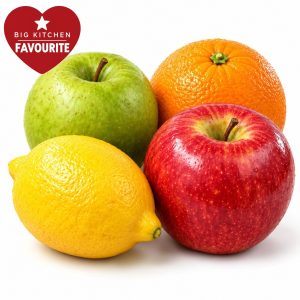 Food Decoration: 4 Assorted Fruit Decorations