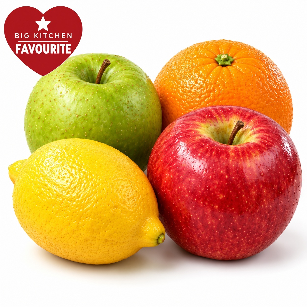 Food Decoration: 4 Assorted Fruit Decorations