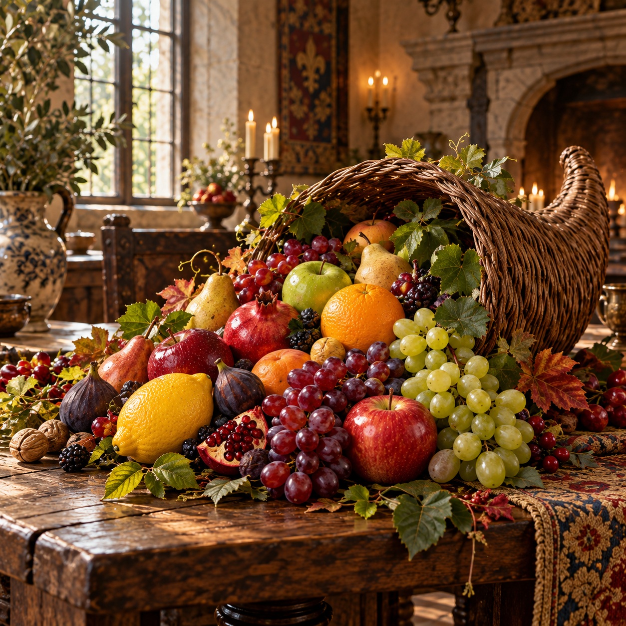 Food Decoration: 4 Assorted Fruit Decorations