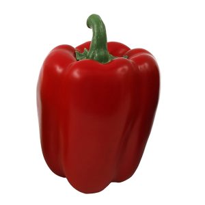 Food Decoration: 8cm Bell Pepper Decoration, Red