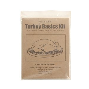 Turkey Roasting Kit: 4 Piece Regency Wraps Christmas Turkey Kit