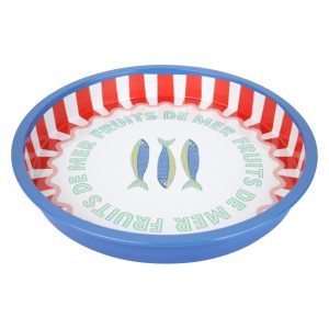 Serving Tray: 30cm Talking Tables Bon Appetit Fish Tray, Tin