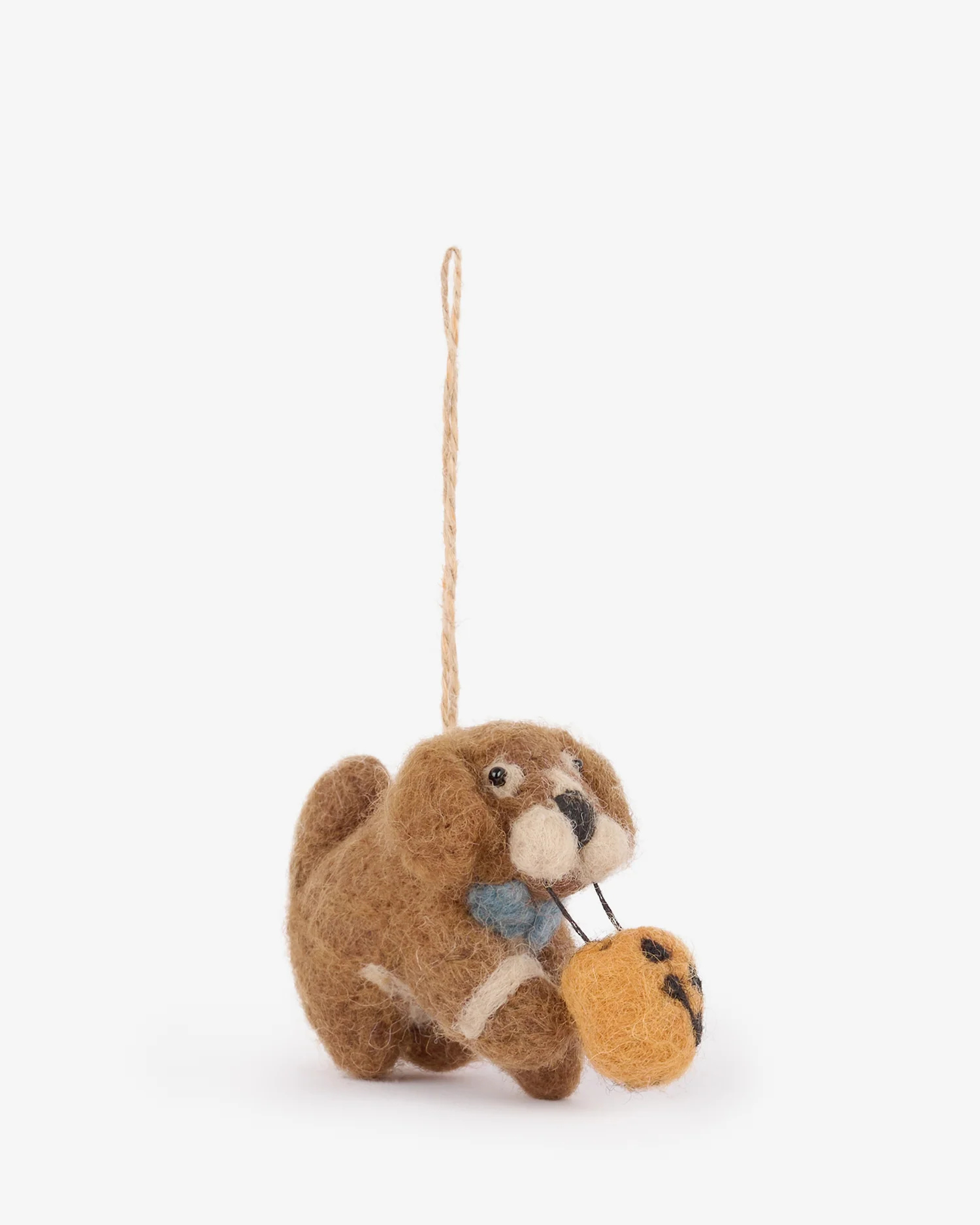 Hanging Decoration: 6cm Sophie Allport Daphne Dog Halloween Bauble, Felt