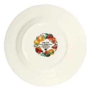 Plate: 1 x 22cm Emma Bridgewater Festive Pomegranate Medium Dinner Plate, Ceramic