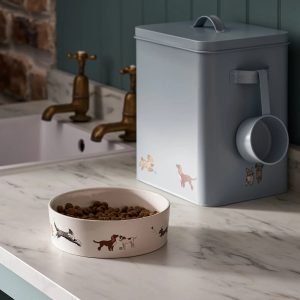 Dog Bowl: 20cm Sophie Allport Doggy Daycare Large Bowl, Stoneware
