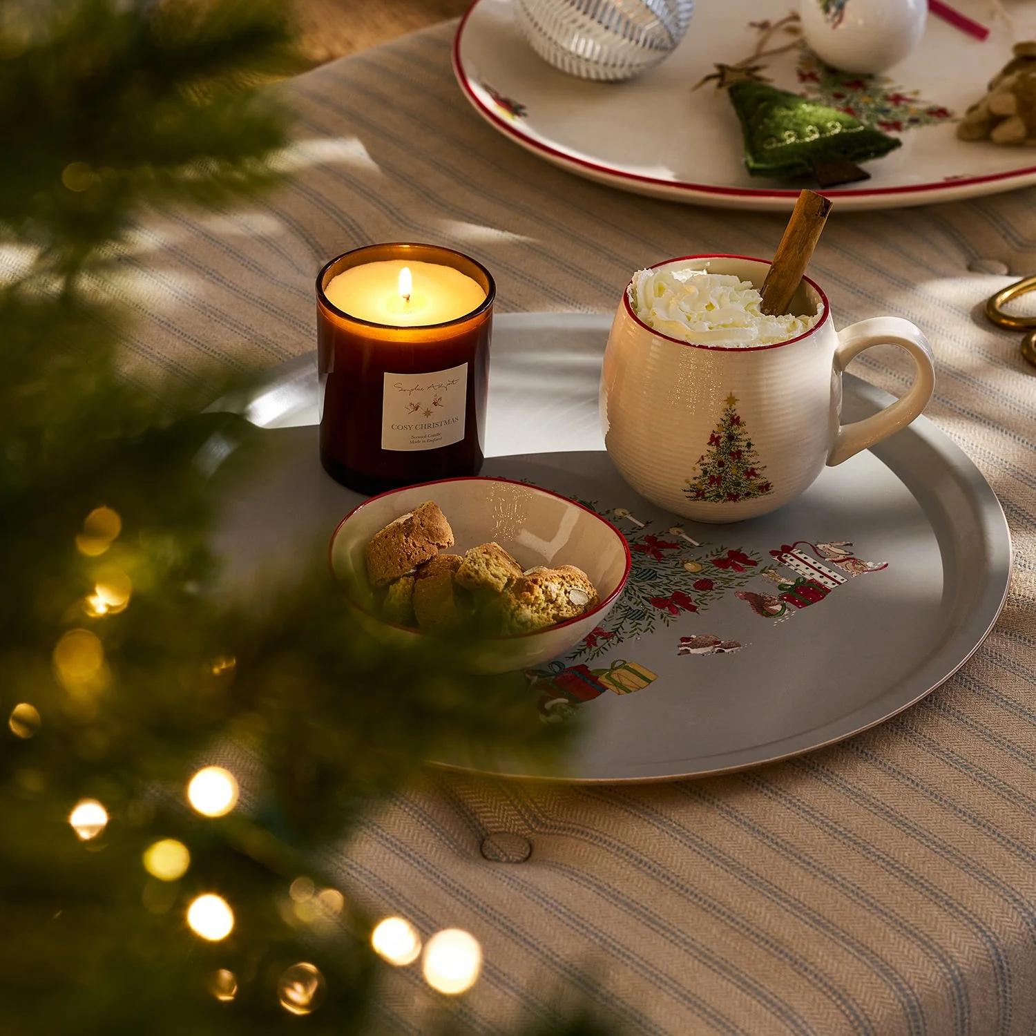 Mug: 500ml Sophie Allport Cosy Christmas Mug, Stoneware