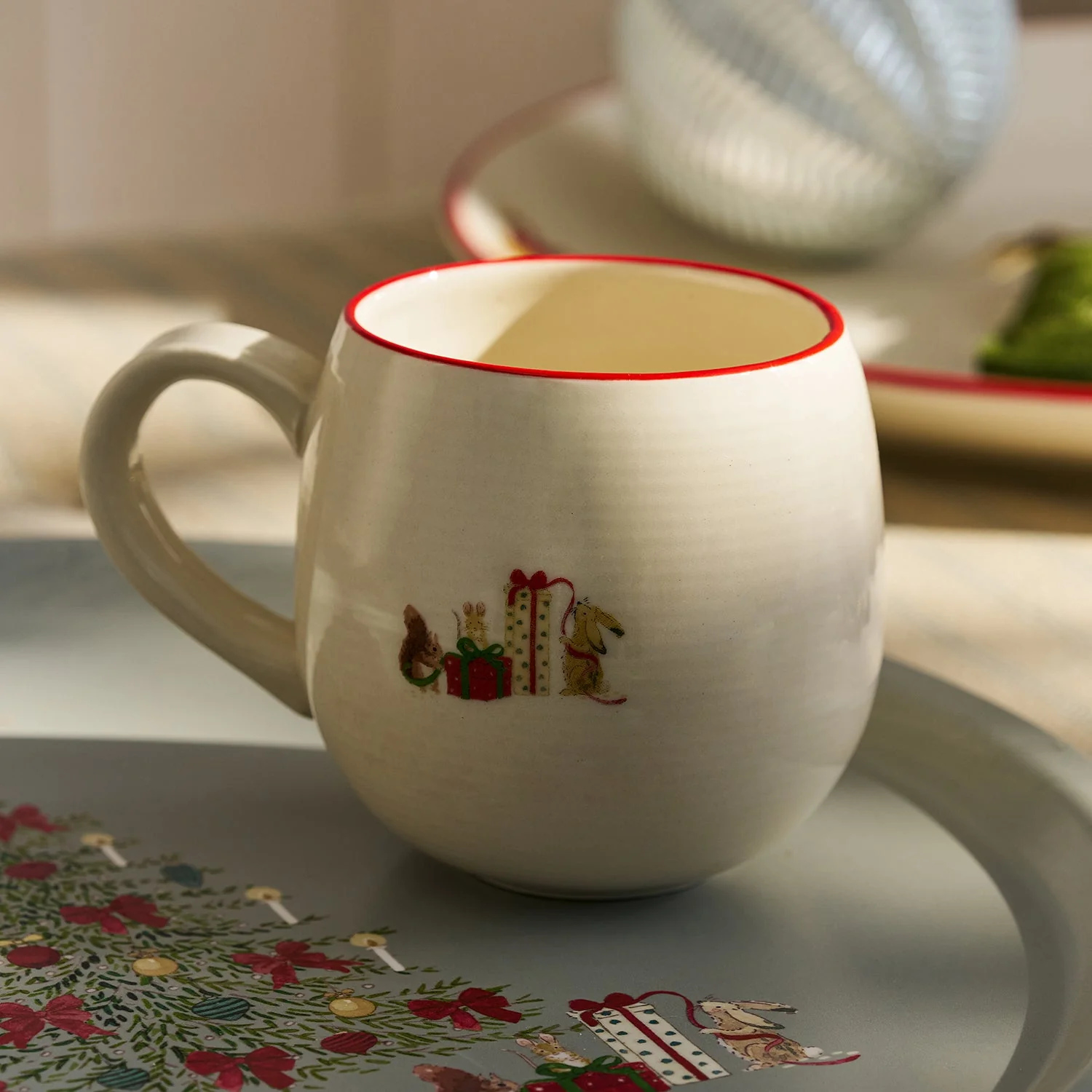 Mug: 500ml Sophie Allport Cosy Christmas Mug, Stoneware